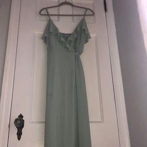 TOBI Mint Green Maxi Dress